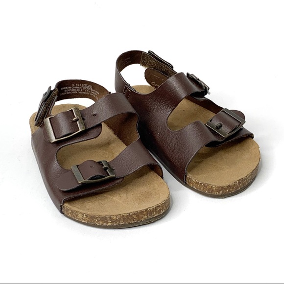 Old Navy Other - OLD NAVY Kids Dark Brown Sandals Size 6